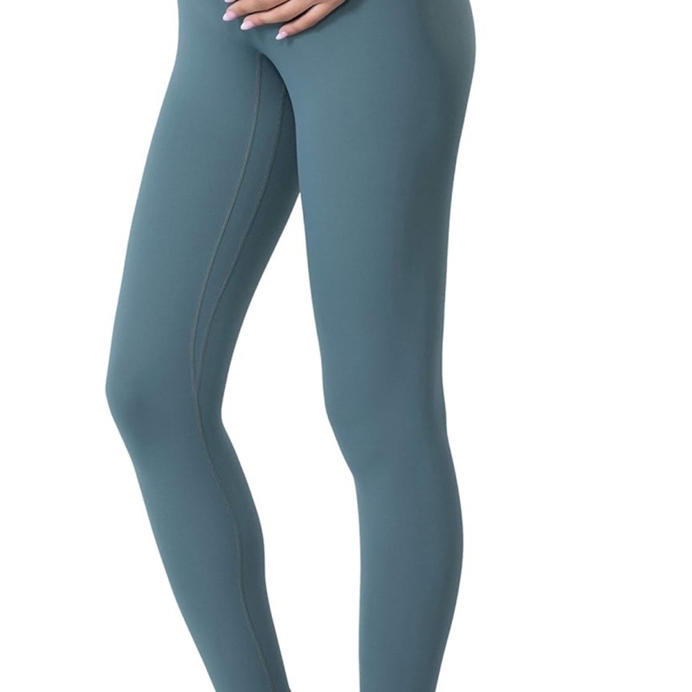 Women's Maternity Blue Leggings